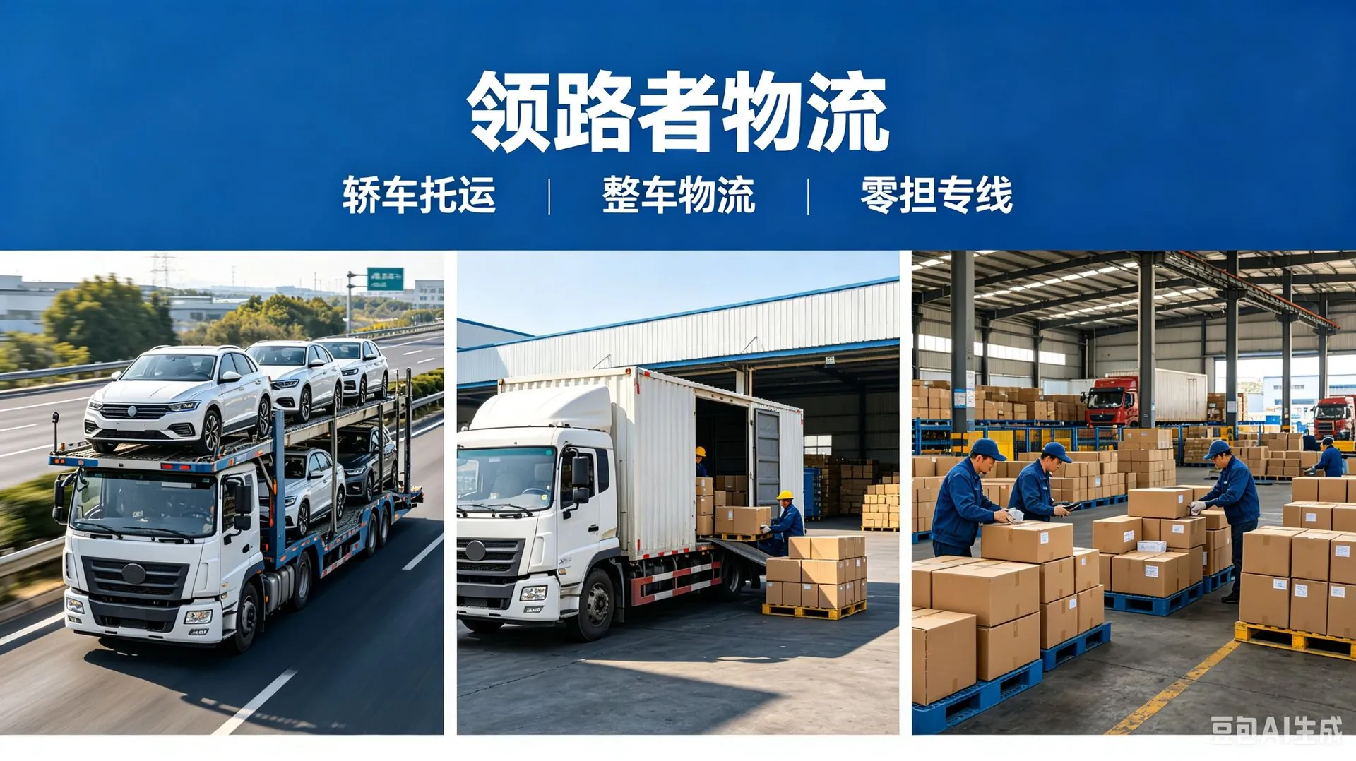 领路者物流 运输车队